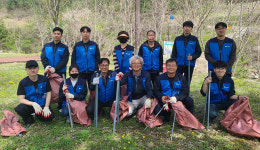 상주  (주)동천수, 문장대 야영장·용유계곡 환경정화 활동