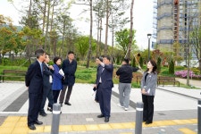 경주시의회 문화도시위원회 신경주역세권 사업현장 점검