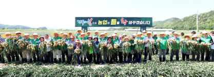 경북도 농업대전환 공동영농 성과보고회 개최