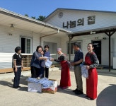 예천수공품연구회, 도시락 가방 만들기 재능기부