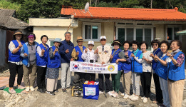 신흥동 바르게살기위, 6.25 참전유공자에 위문품