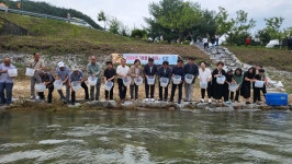 봉화군, 내수면 어자원 회복을 위한 버들치 어린고기 방류