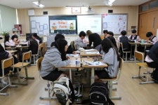 칠곡 석전중학교, 1학년 탄소중립 스마트 팜 진로캠프 운영