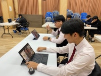 영광고등학교 대만 웨슬리여고와 온라인 수업 교류