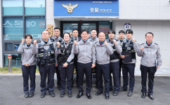 이승협 대구경찰청장 서부署 비원지구대 방문 우수유공자 포상·현장 직원 의견 청취
