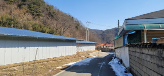 문경시 가은읍 민지리 섬안마을 태양광발전소 두고 법정 다툼