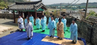 문경 지역 고씨 예동문중 춘계향사 봉행