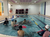 청송 화목초, 생존수영교실 운영
