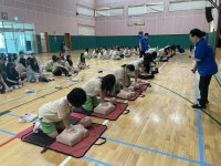 의성여자중학교, 학교 구성원이 함께하는 심폐소생술 교육