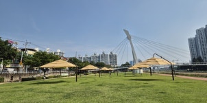 경산시 남천 둔치 가족쉼터 시민들 ‘외면’