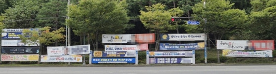 제 역할 못하는 정당 게시대·행정 관청 난립 동참···‘현수막 없는 도시’ 만들 해법은?