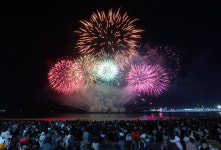 <화보> APEC 정상회의 기념 포항 불꽃 & 드론 쇼