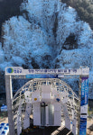 국제대회 준비 한창인 청송 아이스클라이밍 월드컵 경기장