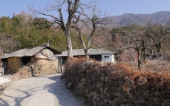 산골 설날 풍경의 단상