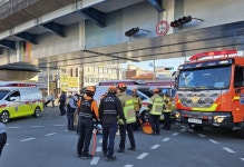 대구 북구 복현오거리서 교통사고⋯3명 중상