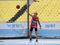 대구세계마스터즈육사대회, 최고령 106세 사왕 잔프람, 첫 경기서 금메달