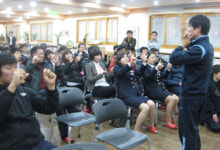 진해경찰서, 안전한 학교 만들기 설명회