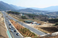 임시개통한 창원 국도25호선 우회도로 가보니