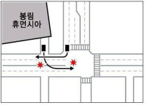 창원 봉림휴먼시아 앞 건너기 무서워