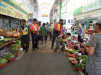 의령소방서, 소방출동로 확보 거리캠페인