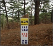 함안소방서, 주요 등산로 표지목 등 일제 정비