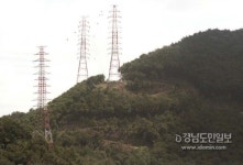 마산합포구 월영마을서도 송전탑 갈등