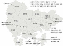 경남 상설 영화관은 8개 시·군에 22개