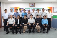 마산동부서 버스정류장 교통질서 확립 간담회