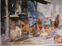 오늘 진주 삼현여고 동문작품 전시회