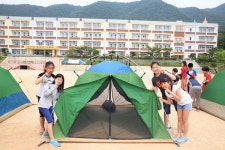 즐기자! 학교 운동장에서 1박 2일