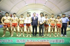 시도대항 씨름대회 진주남중 시즌 4관왕