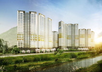 김해 지역주택조합 동일하이빌눈길