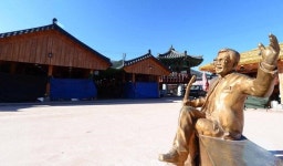 화마 이겨낸 화개장터 재개장 공사 막바지