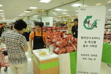 롯데백 마산점 합천 특산물 행사