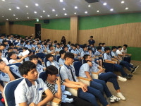 폴리텍 항공캠퍼스, 사천중학교 초청 진로체험