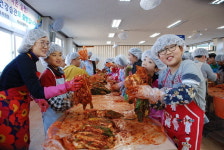 사천 대성초교 김장담그기 행사