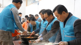 창원시체육회, 건강한 나눔 정법사 보현의 집 봉사활동
