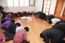 밀양 교동행정복지센터 경로당 찾아 세배