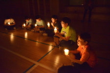 창원 남산초등학교 왁자지껄 안다미로 캠핑