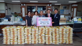 창원 고용석 대남한의원 원장 쌀 100포 기탁