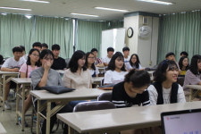 창원대산고 32명 경남도민일보서 진로 체험