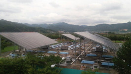 밀양하수처리장에 태양광 발전시설 설치