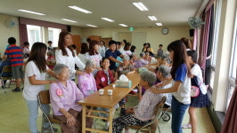 사천 남양초 5학년생, 노인 요양원서 봉사활동