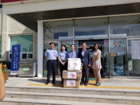 양산세관 호롱불봉사단 전자제품 기탁