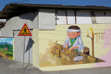 합천군, 쌍책면에 다라국 벽화 거리 조성