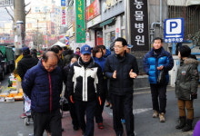 권중호 합포구청장 신마산 번개시장 현장행정