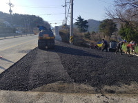 창원 상리마을 숙원사업 진출입로 완공