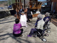 거창군 120자원봉사대 순회 봉사활동