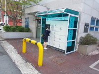 마산중부서 여성 안심 택배함 설치
