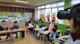 행복학교 김해 구봉초교 360도 카메라 활용 눈길